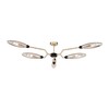 Миниатюра фото потолочная люстра maytoni ventura mod012cl-06g | 220svet.ru