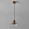Миниатюра фото подвесной светильник delight collection mt9171-1ha аntique brass | 220svet.ru