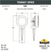 Миниатюра фото ландшафтный светильник fumagalli tommy spike  2m1.001.000.axd1l | 220svet.ru