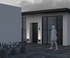 Миниатюра фото уличный настенный светильник maytoni shim o514wl-l15b3k | 220svet.ru