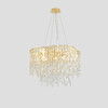 Миниатюра фото подвесная люстра crystal lux abril sp12 gold | 220svet.ru