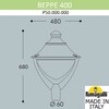 Миниатюра фото уличный фонарь на столб fumagalli beppe p50.000.000.lxd6l | 220svet.ru
