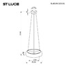 Миниатюра фото подвесной светодиодный светильник st luce foray sl6019.323.01 | 220svet.ru