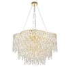 Миниатюра фото подвесная люстра indigo carletti 12041/16p gold v000445 | 220svet.ru