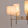 Миниатюра фото потолочная люстра на штанге arte lamp debora a4108lm-6ss | 220svet.ru
