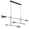 Миниатюра фото подвесная люстра imperium loft bolia leaves pendant black 4000к 351911-22 | 220svet.ru