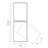 Миниатюра фото светильник светодиодный настенно-потолочный 5w 250lm lightstar volta cct 227006 | 220svet.ru