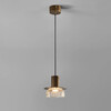 Миниатюра фото подвесной светильник delight collection mt9171-1ha аntique brass | 220svet.ru