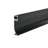 Миниатюра фото профиль плинтус для светодиодной ленты led strip alm-5314-b-2m | 220svet.ru