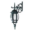 Миниатюра фото уличный настенный светильник arte lamp atlanta a1042al-1bg | 220svet.ru