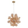 Миниатюра фото подвесная люстра arte lamp molecule a8313sp-6go | 220svet.ru