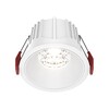 Миниатюра фото встраиваемый светильник maytoni alfa led dl043-01-15w4k-rd-w | 220svet.ru