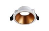 Миниатюра фото встраиваемый светильник crystal lux clt 052c wh-go | 220svet.ru