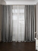 Миниатюра фото портьера mesh голубой 275*260 garda decor 121gd-00025 | 220svet.ru