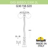 Миниатюра фото садово-парковый фонарь fumagalli gig bisso/g300 2l dn g30.156.s20.wye27dn | 220svet.ru