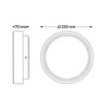 Миниатюра фото уличный потолочный светильник italline it6027 | 220svet.ru