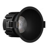 Миниатюра фото встраиваемый светильник italline it06-6025 black 3000k | 220svet.ru