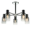Миниатюра фото потолочная люстра escada 2120/5p black | 220svet.ru