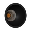Миниатюра фото встраиваемый светильник italline it06-6025 black 3000k | 220svet.ru