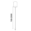 Миниатюра фото подвесная основа italline it02-024 black | 220svet.ru