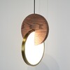 Миниатюра фото подвесной светильник imperium loft glatt wood 7w 337333-26 | 220svet.ru