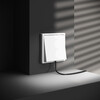 Миниатюра фото вывод кабеля voltum s70 vls080202 (белый матовый) | 220svet.ru