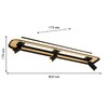 Миниатюра фото потолочная светодиодная люстра f-promo olika 4439-3c | 220svet.ru