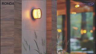 Миниатюра фото уличный фасадный светильник odeon light ronda 7158/6cl черный | 220svet.ru