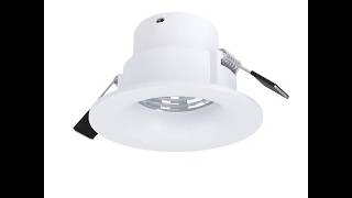 Миниатюра фото встраиваемый светодиодный светильник eglo saliceto 98243 | 220svet.ru